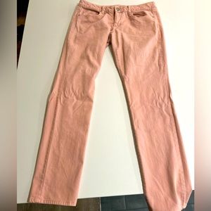 AE pink stretch denim